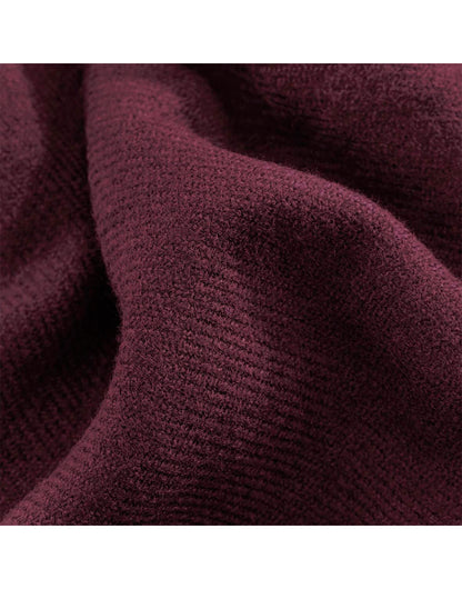 Beechfield Classic Woven Scarf B500 - Burgundy O S - Customisable Scarf