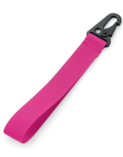 Bagbase Brandable Key Clip BG100 - Fuchsia O S - Customisable Keyrings