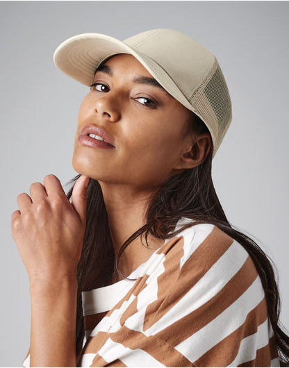 Beechfield Organic Cotton Trucker B60 - Oxford Navy O S - Customisable Caps