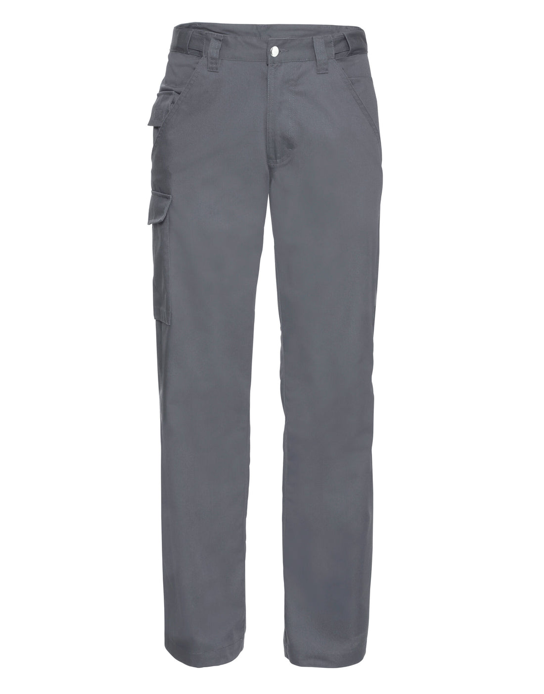 Russell Collection Russell Polycotton Twill Trousers Tall 001mt - Convoy Grey - Customisable Trousers