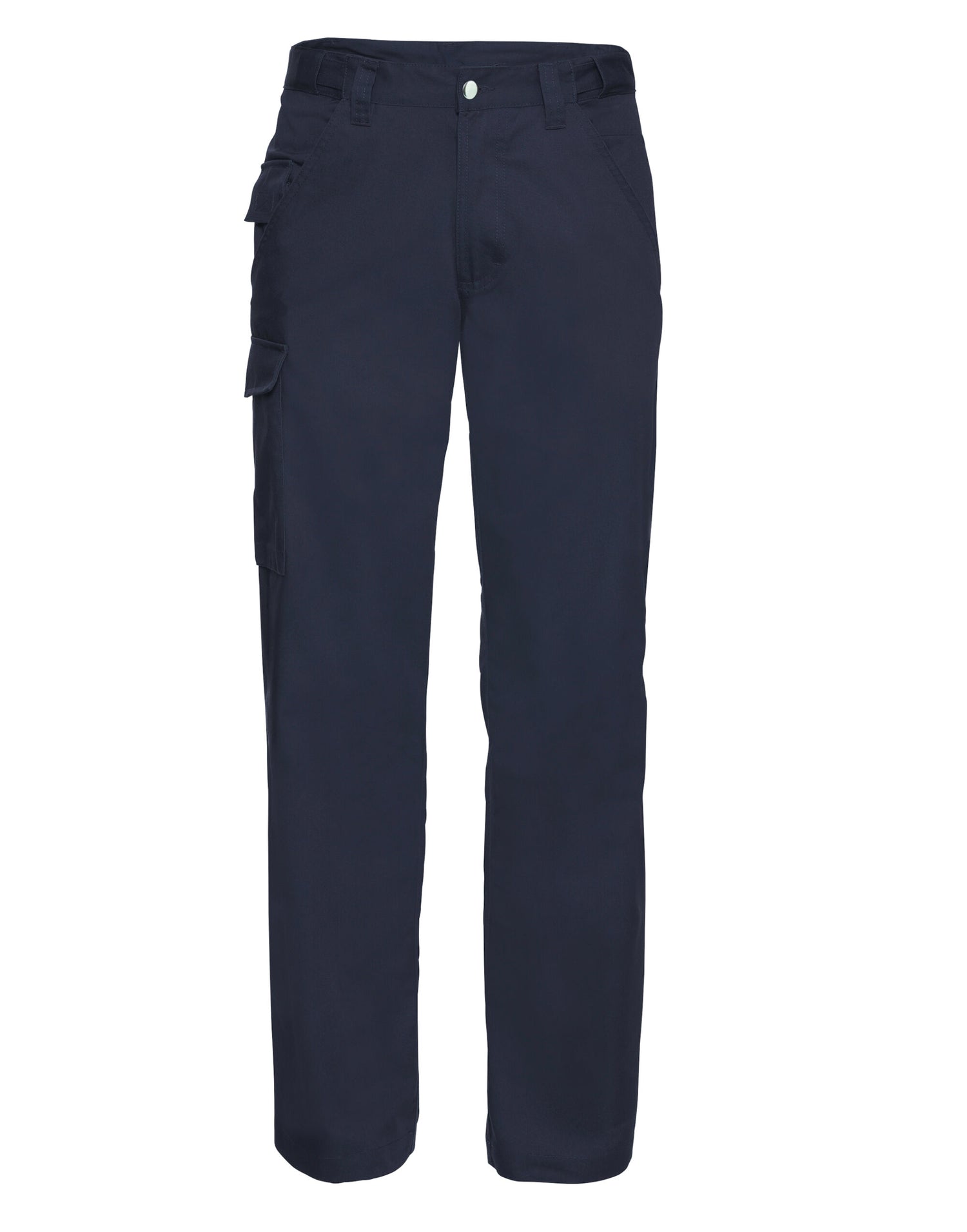 Russell Collection Russell Polycotton Twill Trousers Tall 001mt - French Navy - Customisable Trousers