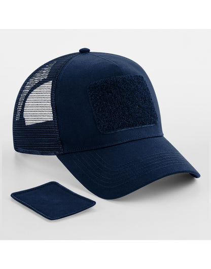 Beechfield Patch Snapback Trucker B641 - French Navy O S - Customisable Caps