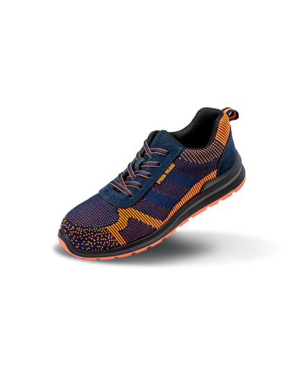 Result Orkguard Unisex Safety Trainer R457X - Navy Orange - Customisable Trainers