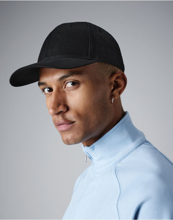 Beechfield Urbanwear 6 Panel Snapback B648 - White O S - Customisable Caps