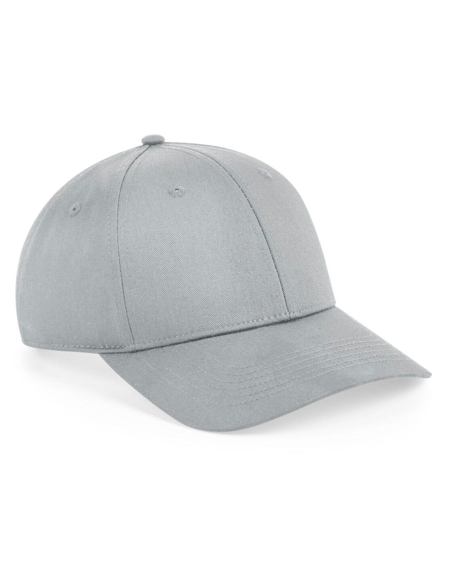 Beechfield Urbanwear 6 Panel Snapback B648 - Light Grey O S - Customisable Caps