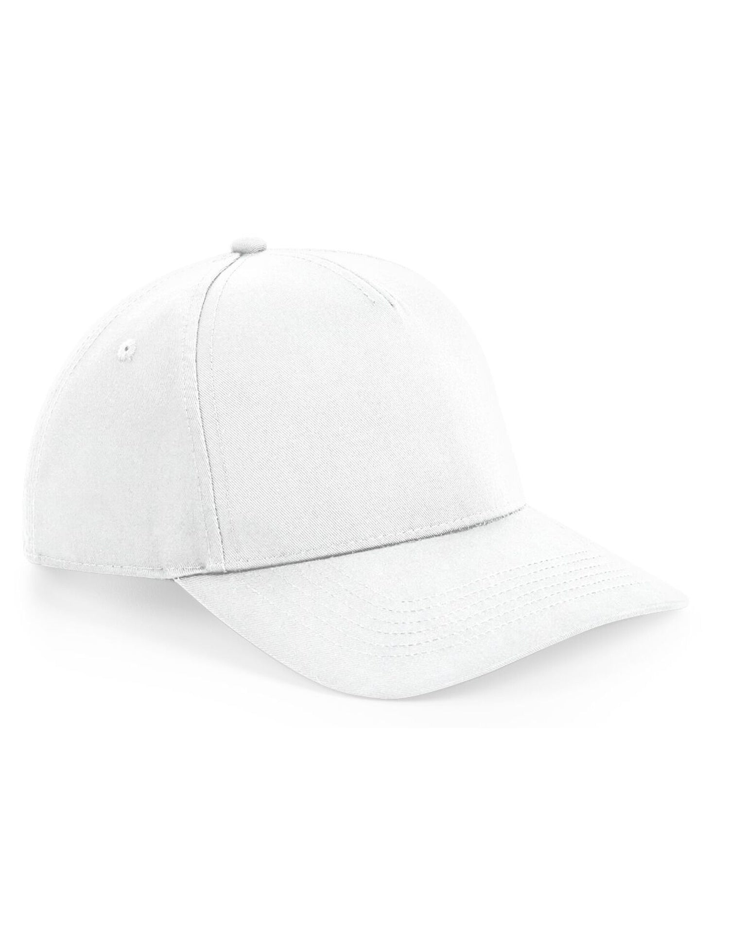Beechfield Urbanwear 5 Panel Snapback B649 - White O S - Customisable Caps