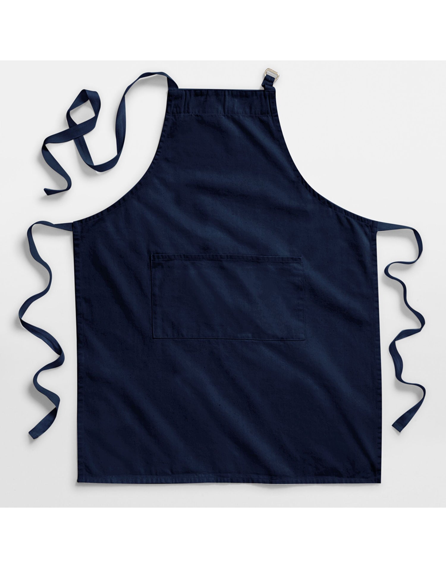 Westford Mill Cotton Adult Apron w364 - French Navy O S - Customisable Hospitallity
