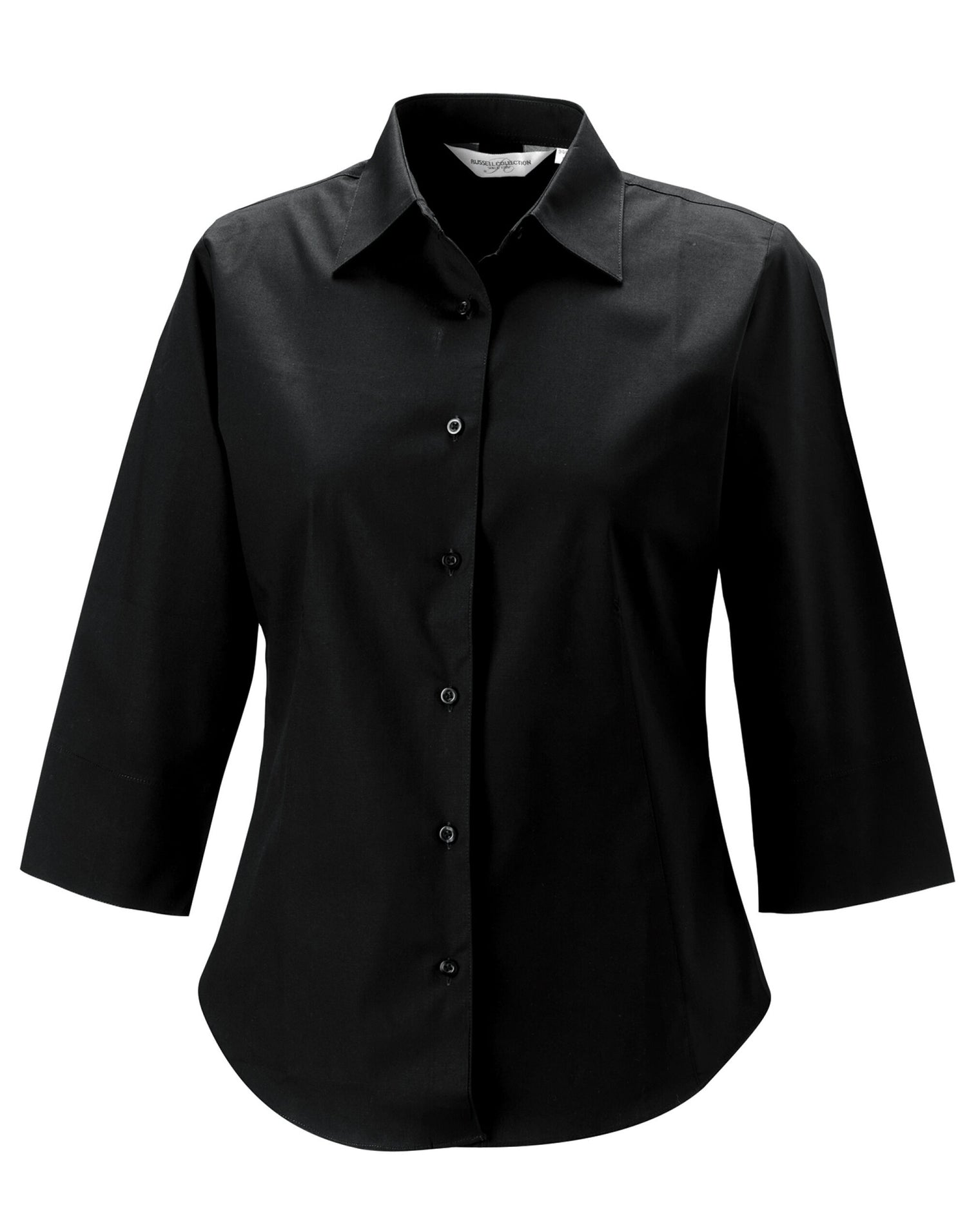 Russell Collection Lady 3/4 Stretch Shrt 946F - - Customisable Shirts