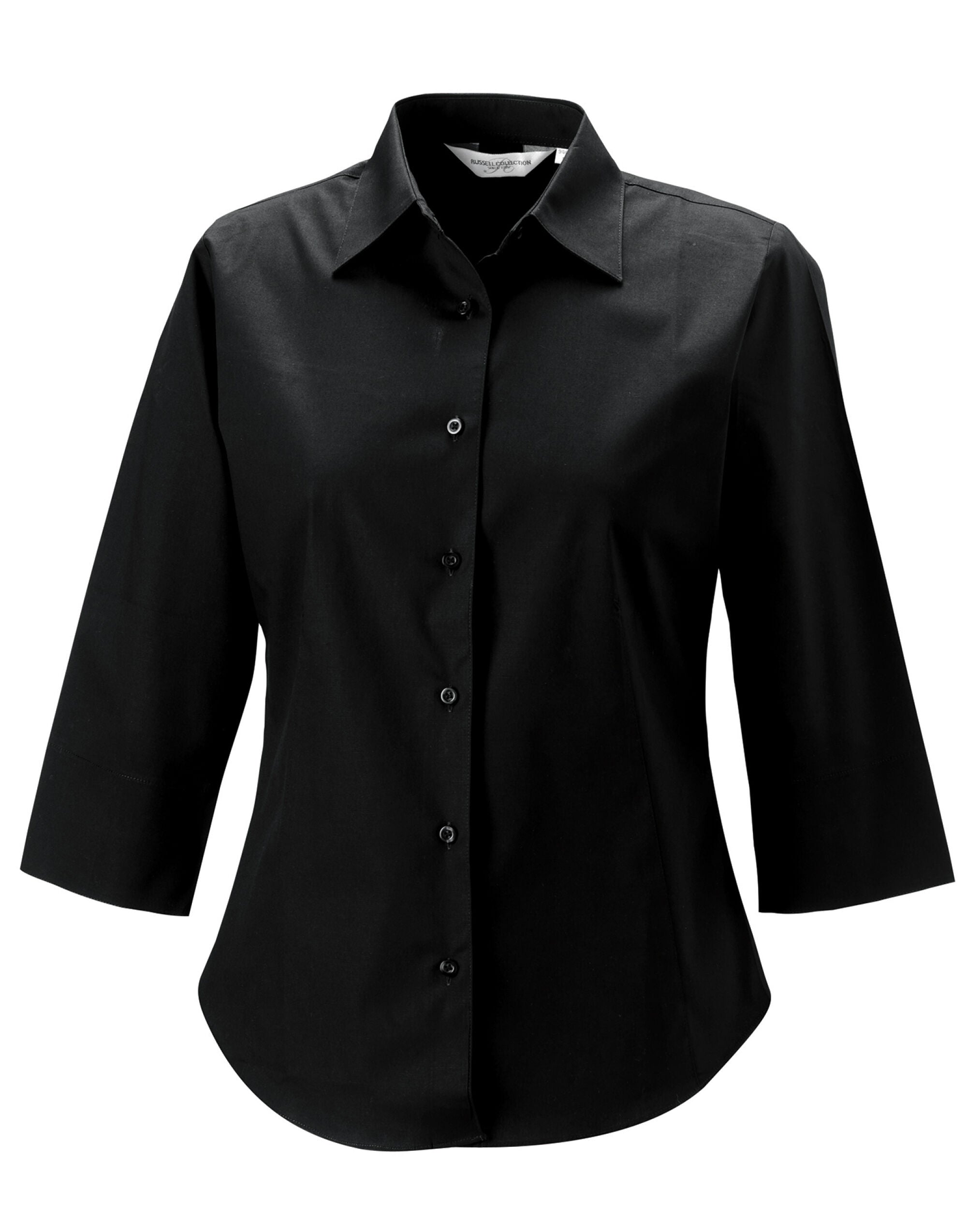 Russell Collection Lady 3/4 Stretch Shrt 946F - - Customisable Shirts