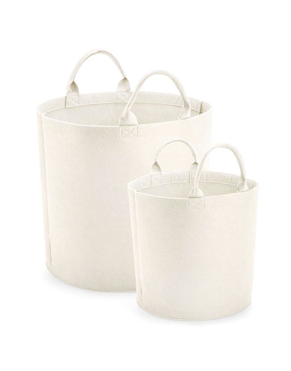 Bagbase Felt Trug bg728 - Soft White - Customisable Bags
