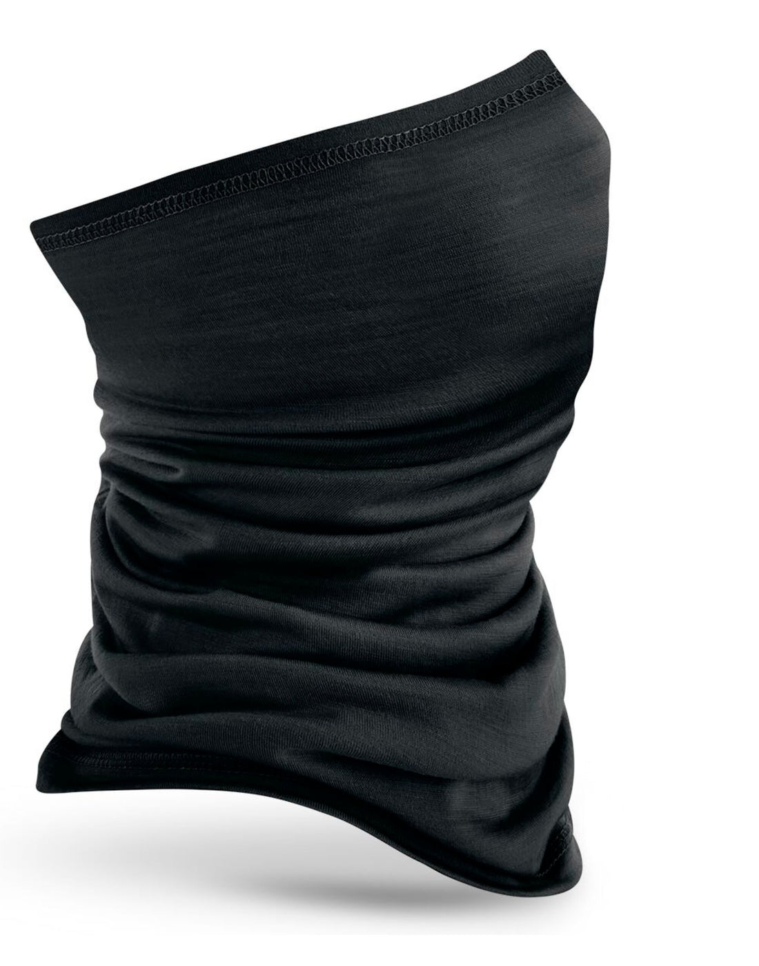 Beechfield Merino Morf B916 - Black O S - Customisable Scarves