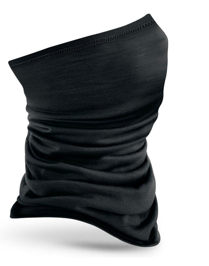 Beechfield Merino Morf B916 - Black O S - Customisable Scarves