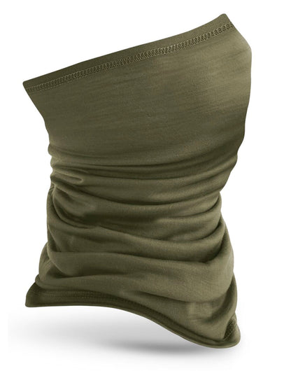 Beechfield Merino Morf B916 - Military Green O S - Customisable Scarves