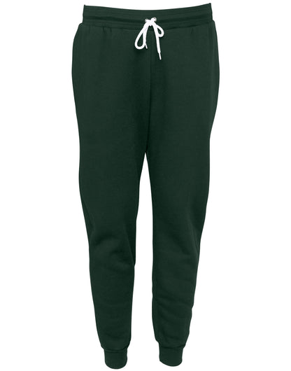 Bella Canvas Unisex Jogger Sweatpants ca3727 - Forest Green - Customisable Joggers