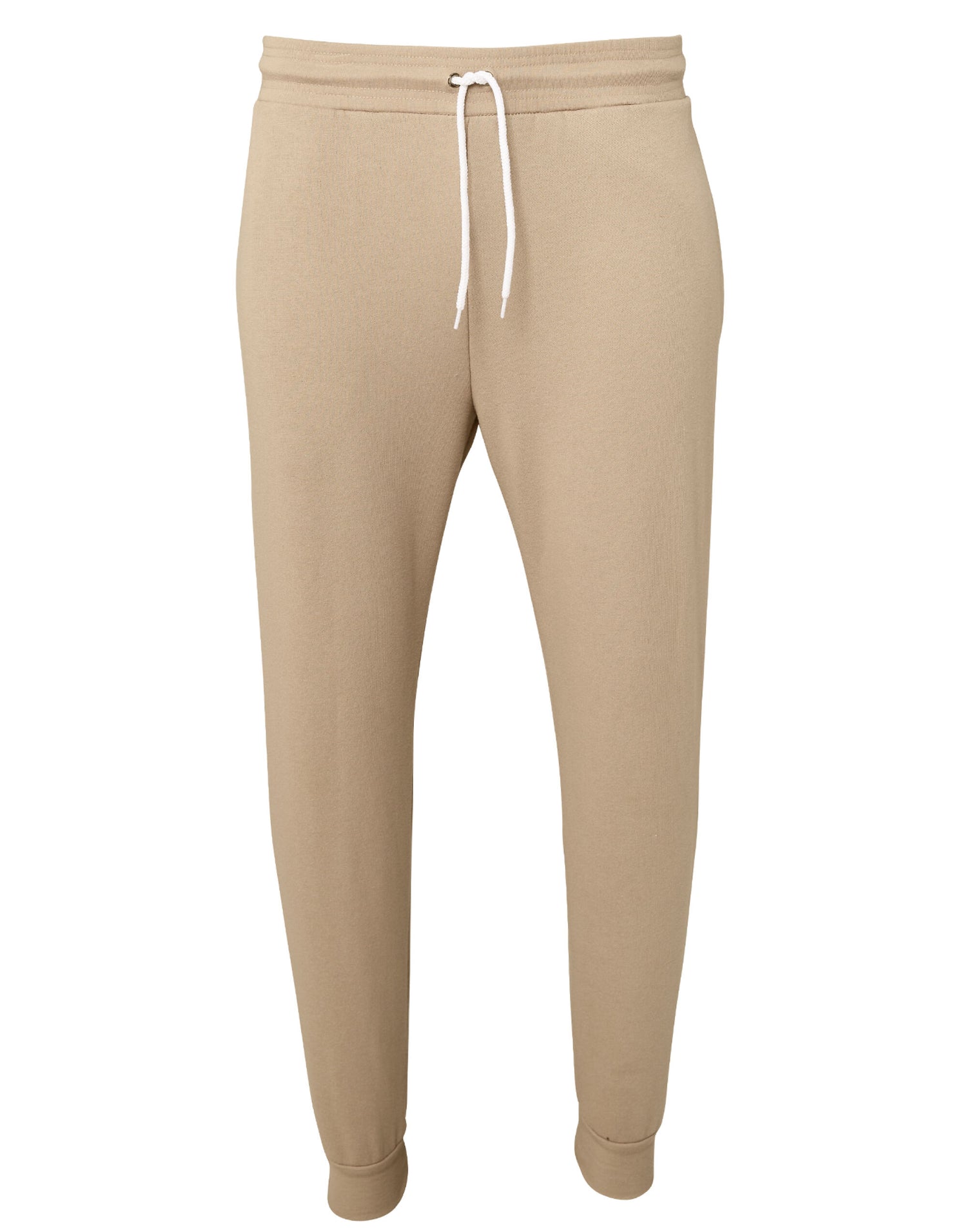 Bella Canvas Unisex Jogger Sweatpants ca3727 - Tan - Customisable Joggers