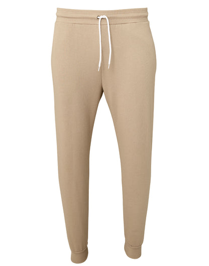Bella Canvas Unisex Jogger Sweatpants ca3727 - Tan - Customisable Joggers