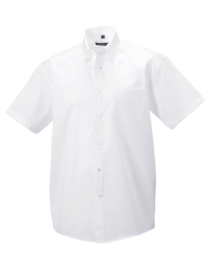 Russell Collection Mens SS NonIron Shirt 957M - - Customisable Shirts