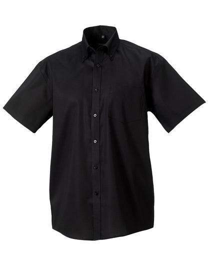 Russell Collection Mens SS NonIron Shirt 957M - - Customisable Shirts