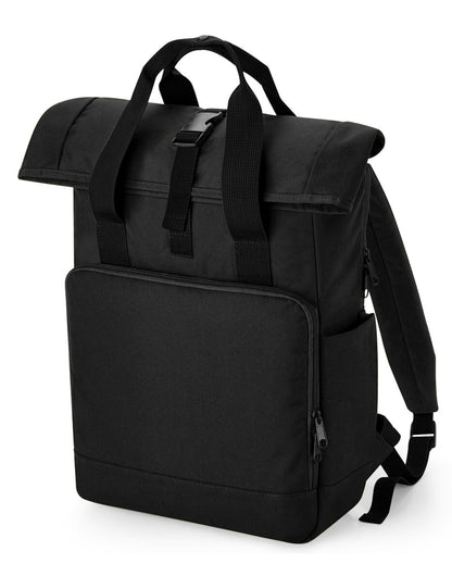 Bagbase Recycled Roll Top Backpack BG118L - - Customisable Bags