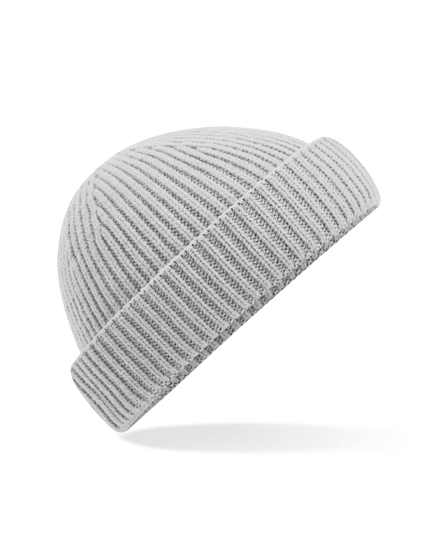 Beechfield Harbour Beanie B383R - Light Grey O S - Customisable Beanies