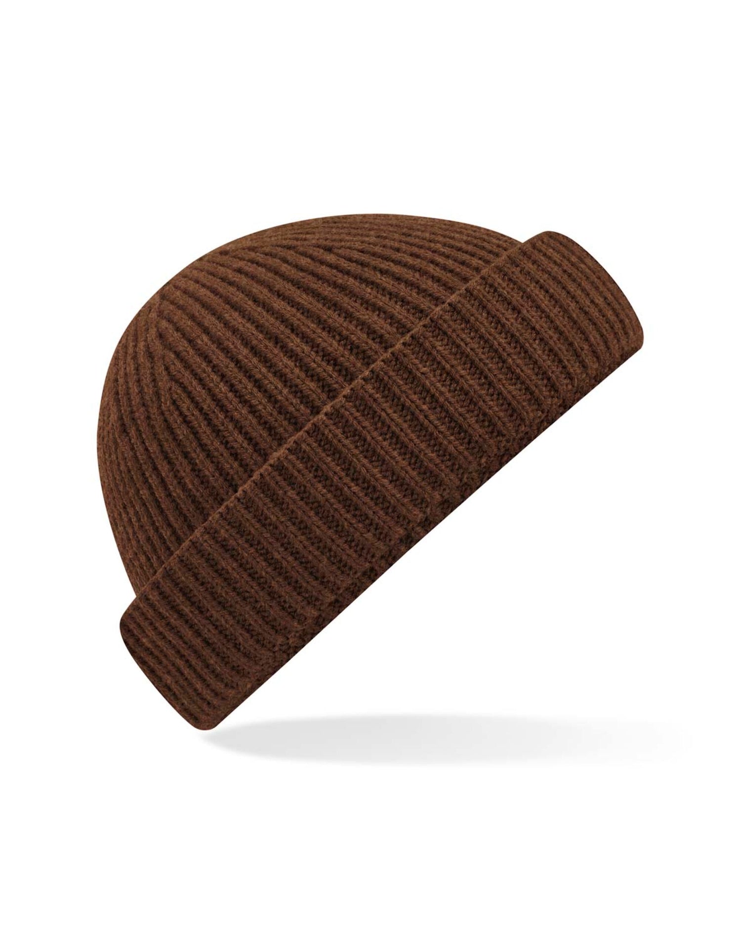 Beechfield Harbour Beanie B383R - Walnut O S - Customisable Beanies