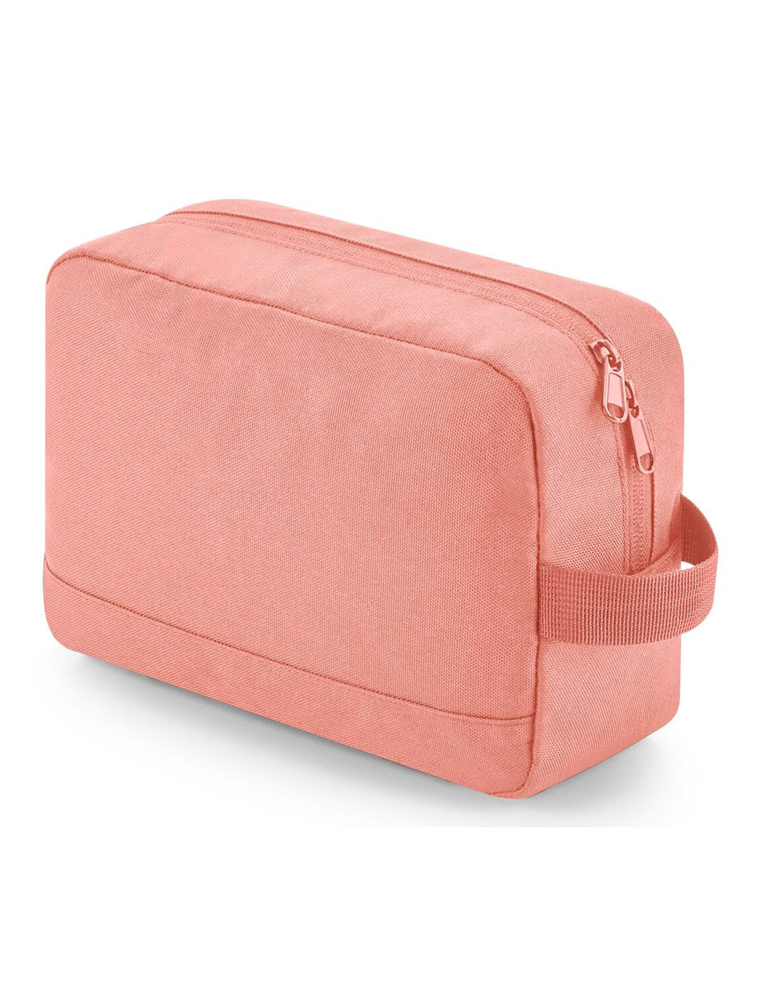 Bagbase Recycled Essentials Wash Bag BG277 - Blush Pink O S - Customisable Bags
