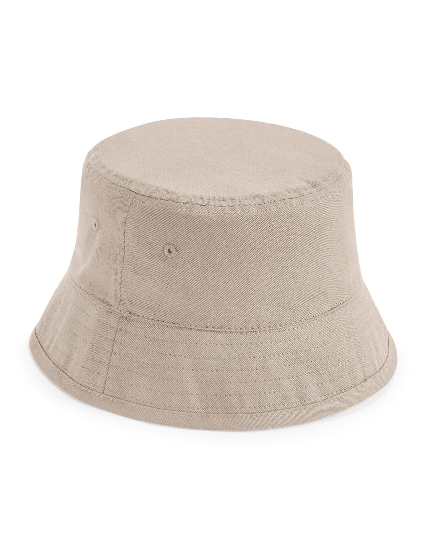 Beechfield Junoir Cotton Bucket Hat B90NB - Sand - Customisable Hats