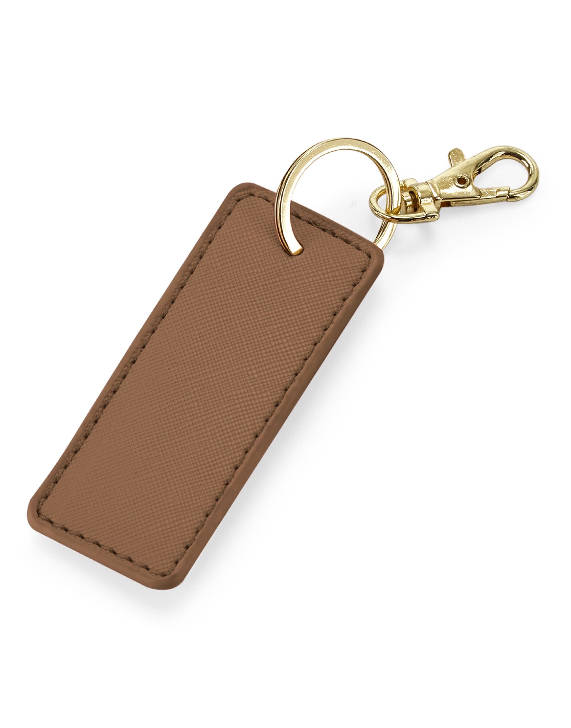 Bagbase Boutique Key Clip bg744 - Tan O S - Customisable Bags