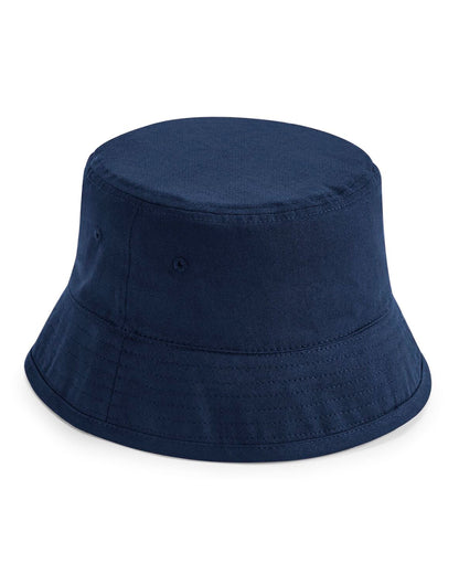 Beechfield Organic Cotton Bucket Hat B90N - Navy L-XL - Customisable Hats