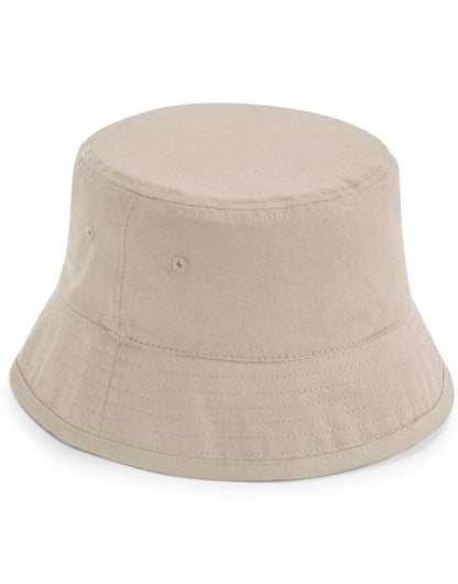 Beechfield Organic Cotton Bucket Hat B90N - Sand - Customisable Hats