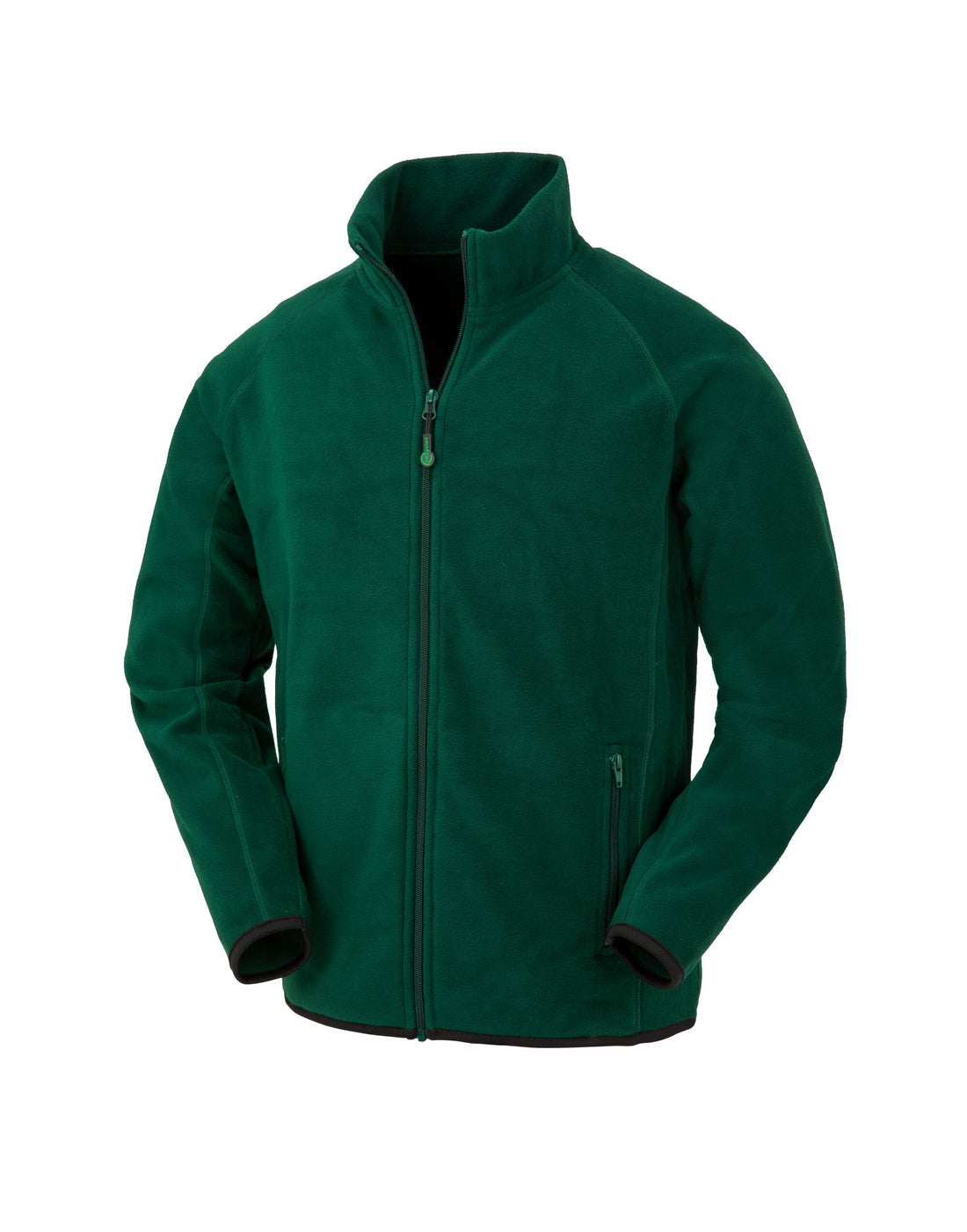 Result Recycled Unisex Fleece Jacket R903X - Forest Green - Customisable Jacket