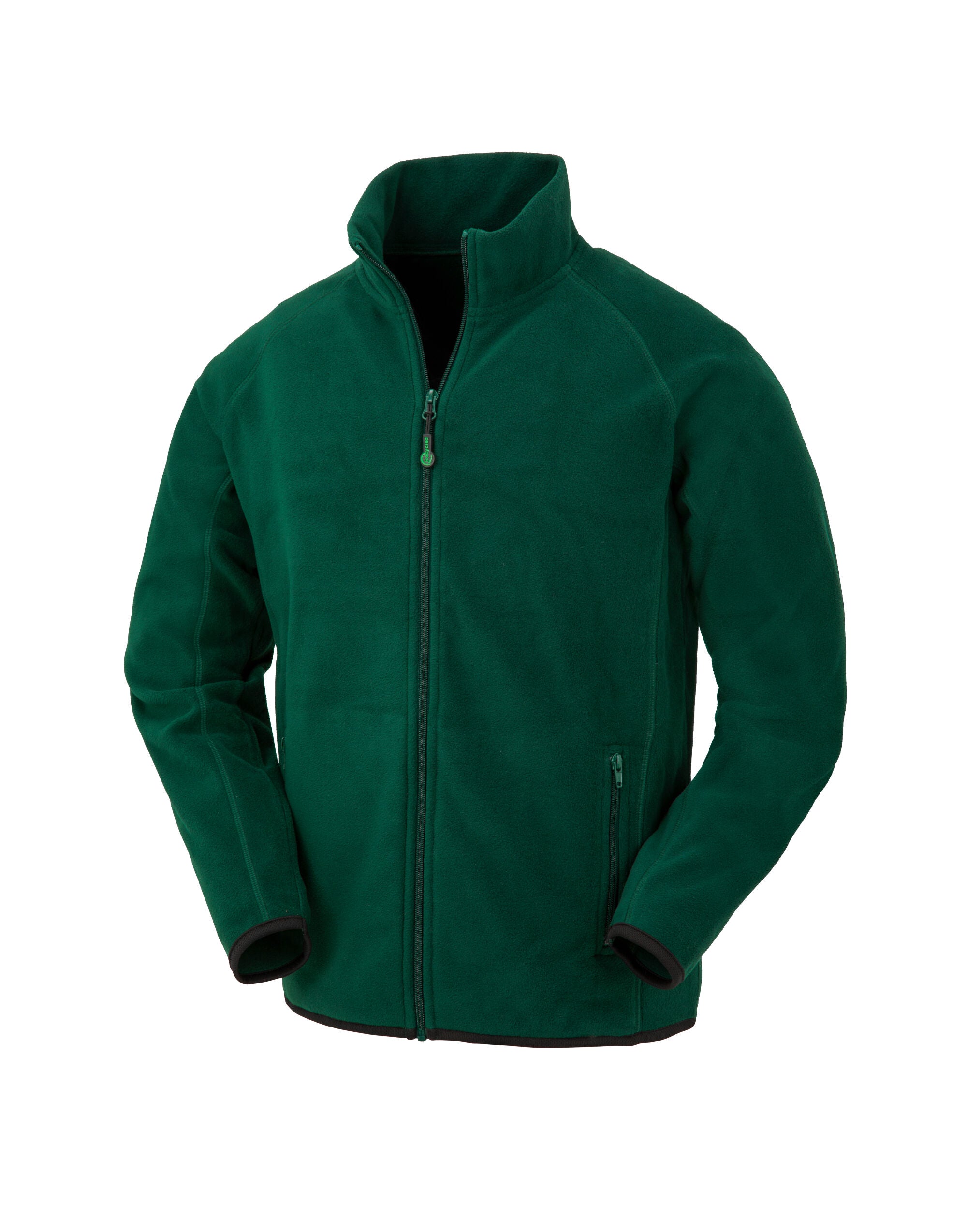 Result Recycled Unisex Fleece Jacket R903X - Forest Green - Customisable Jacket