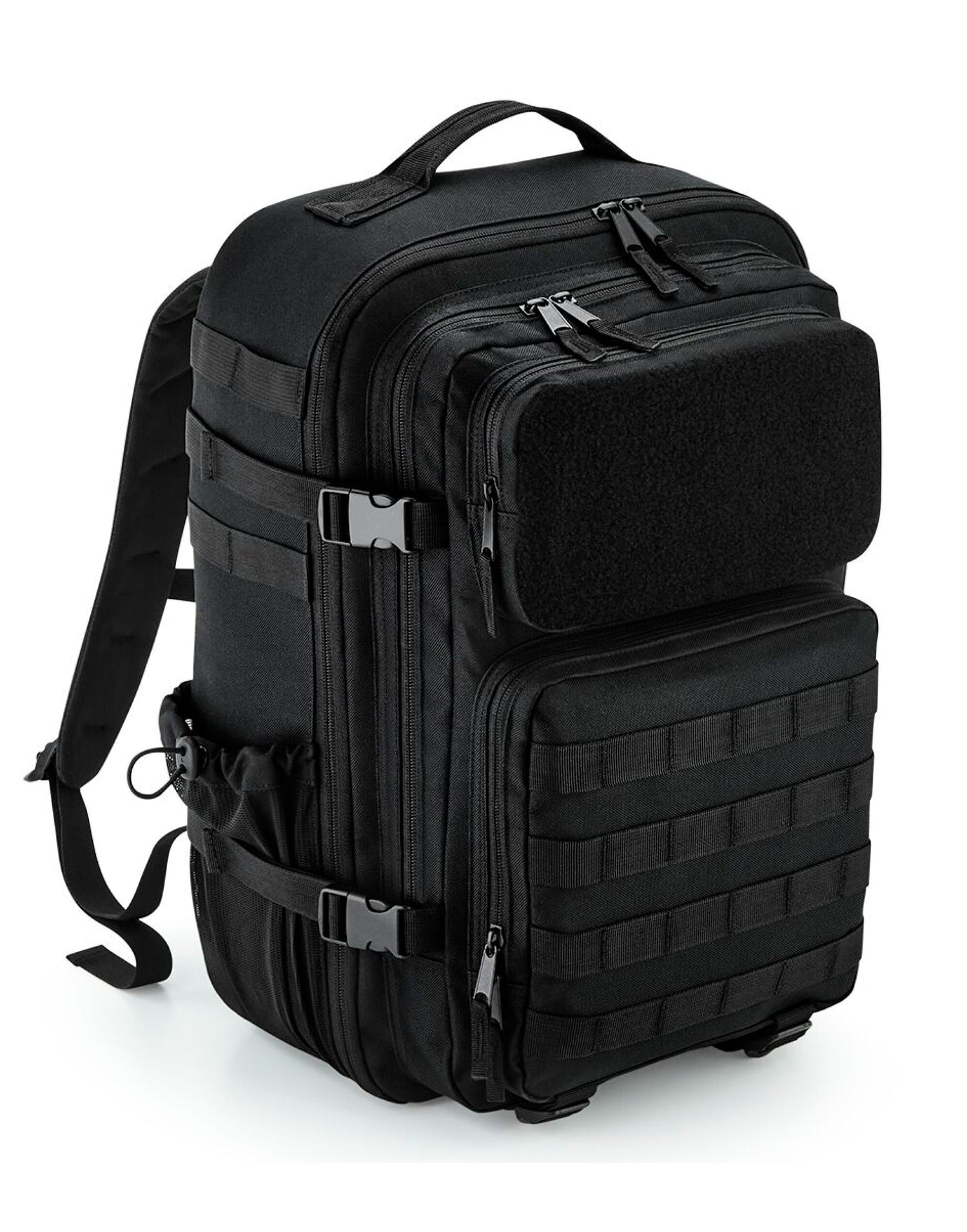 Bagbase Molle Tactical 35L Backpack bg850 - Black O S - Customisable Bags