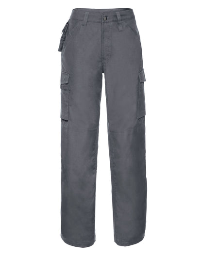 Russell Collection Russell Heavy Duty WWear Trousers Reg 015mr - Convoy Grey - Customisable Trousers