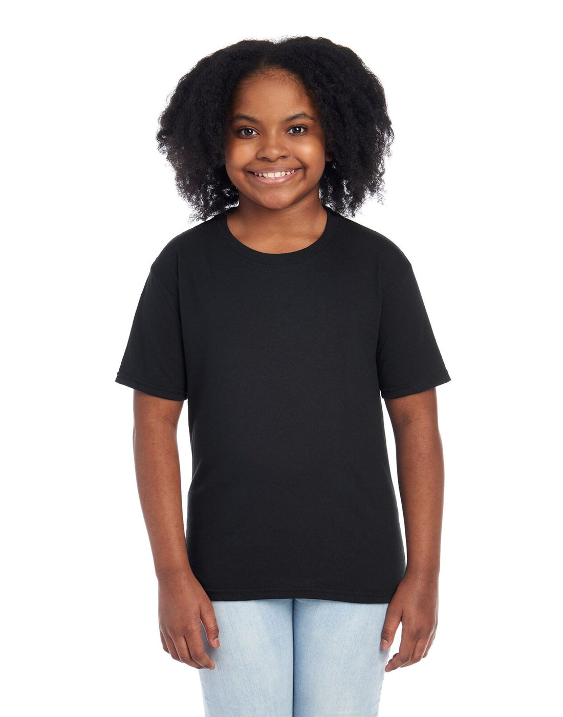 Jerzees Eco Youth Premium Organic T 0s470y0 - Black - Customisable T-Shirts