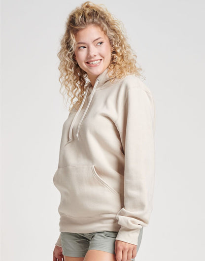 Jerzees Eco Premium Hooded Sweatshirt 0S700M0 - Putty - Customisable Sweatshirts