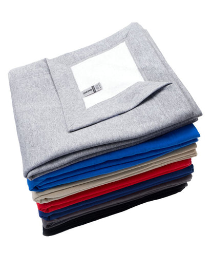 Gildan Heavyblend Fleece Stadium Blanket 18900 - Black O S - Customisable