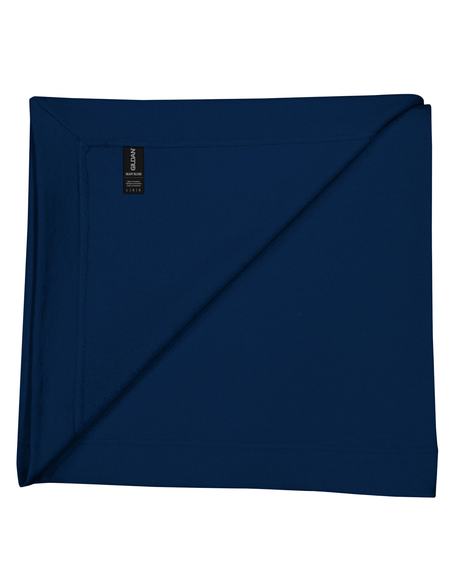 Gildan Heavyblend Fleece Stadium Blanket 18900 - Navy Blue O S - Customisable