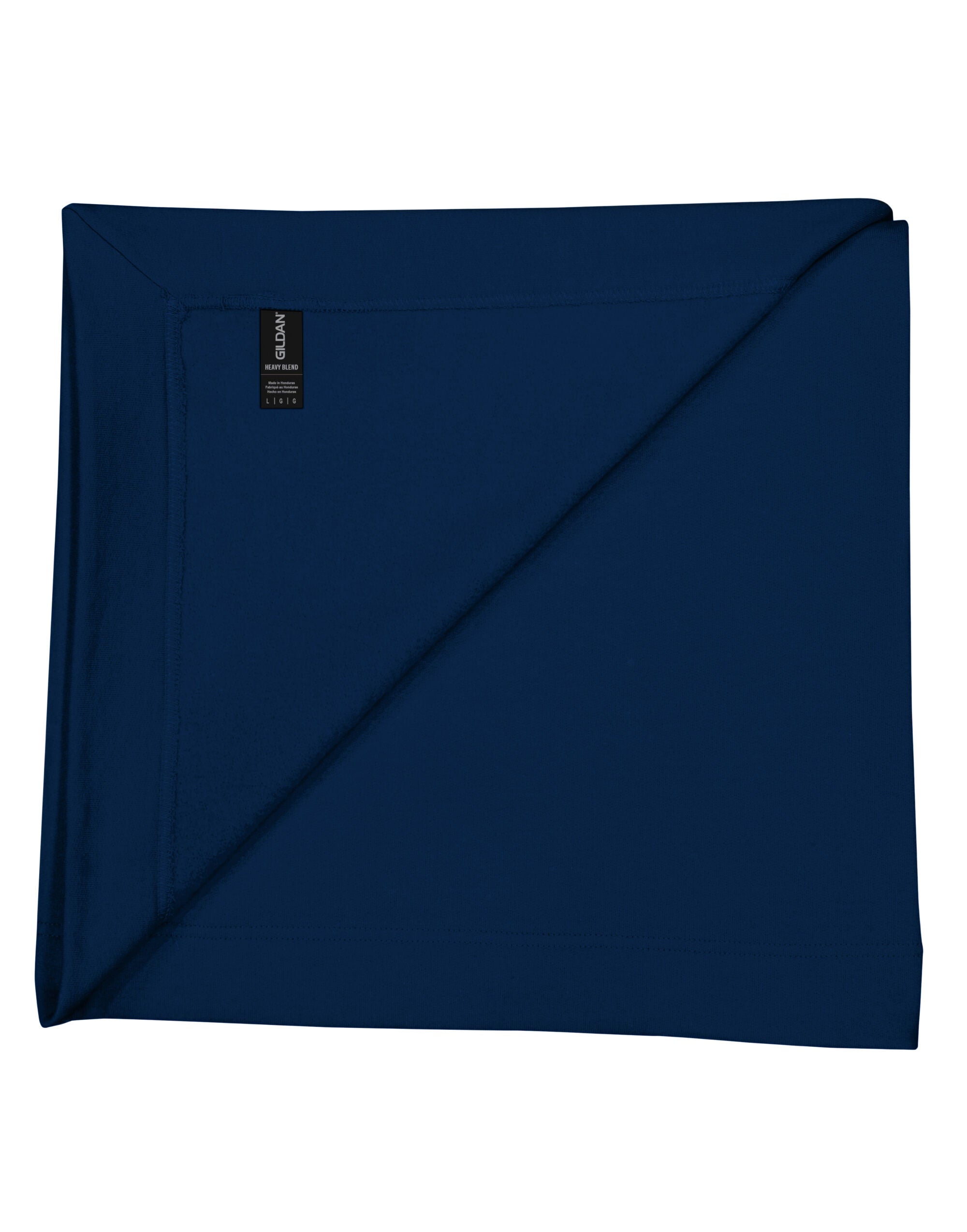 Gildan Heavyblend Fleece Stadium Blanket 18900 - Navy Blue O S - Customisable