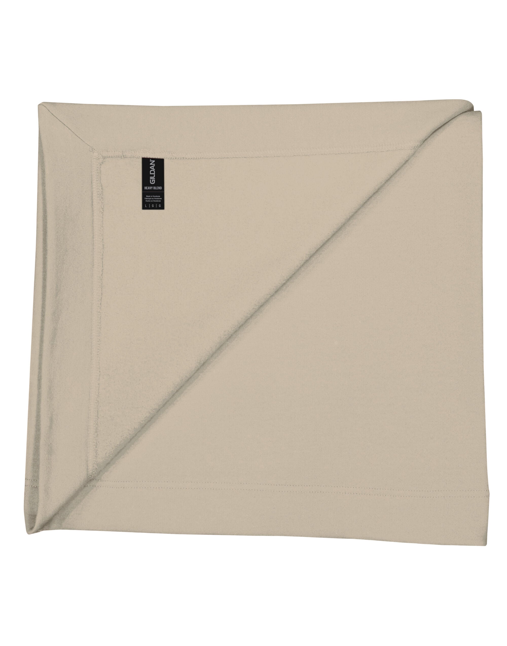 Gildan Heavyblend Fleece Stadium Blanket 18900 - Sand O S - Customisable
