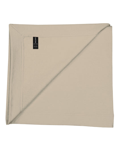Gildan Heavyblend Fleece Stadium Blanket 18900 - Sand O S - Customisable
