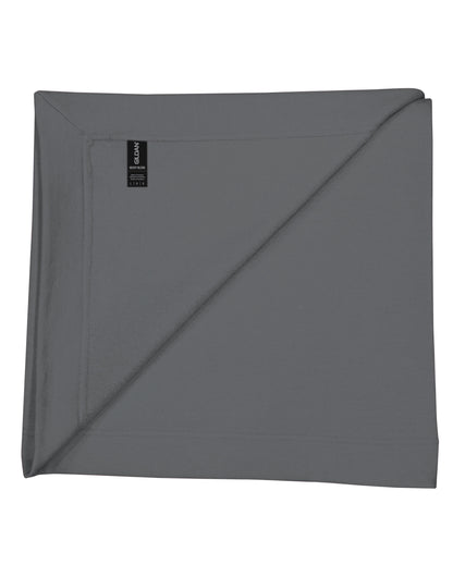 Gildan Heavyblend Fleece Stadium Blanket 18900 - Charcoal O S - Customisable