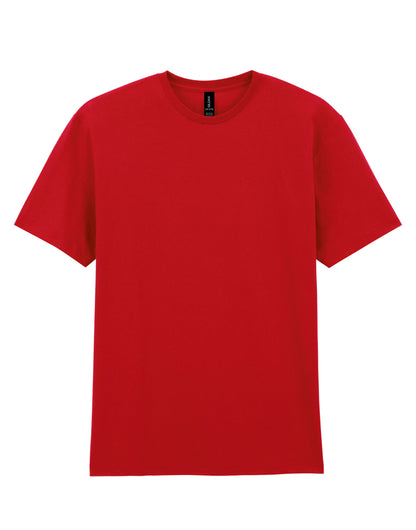 Gildan Light Cotton Adult T Shirt 3000 - Red - Customisable T-Shirts