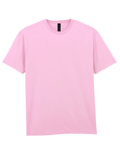 Gildan Light Cotton Adult T Shirt 3000 - Light Pink - Customisable T-Shirts