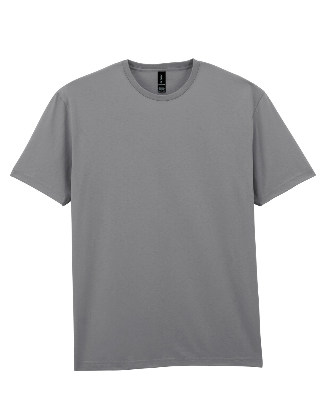 Gildan Light Cotton Adult T Shirt 3000 - Charcoal - Customisable T-Shirts