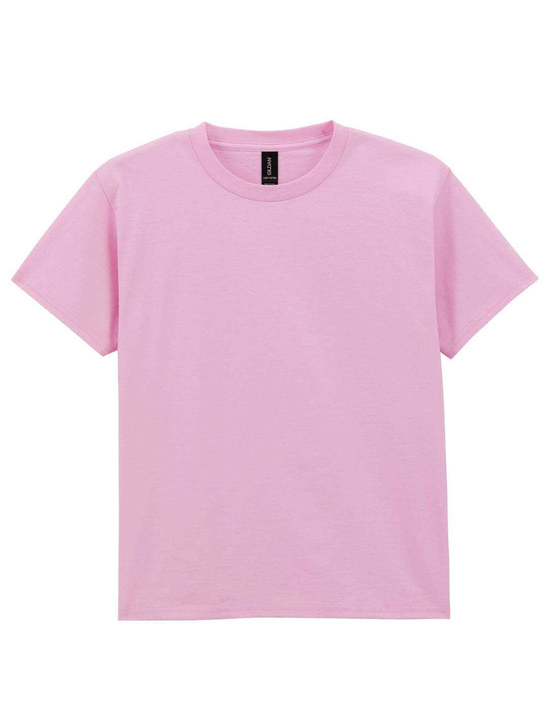 Gildan Light Cotton Youth T Shirt 3000B - Light Pink - Customisable T-Shirts