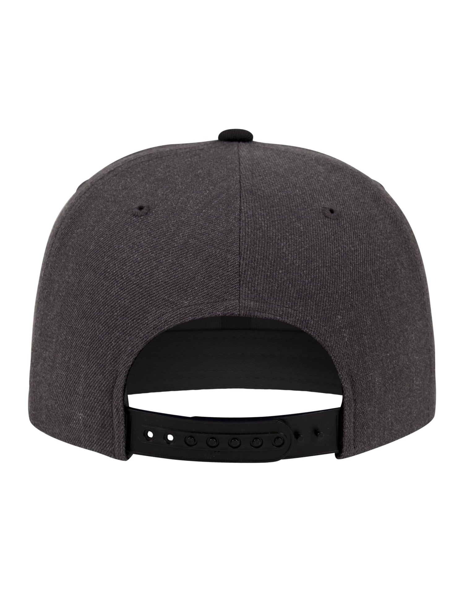 Flexfit By Yupoong Flexfit Two Tone Classic Snapback Cap 6089mt - Charcoal Black O S - Customisable Caps