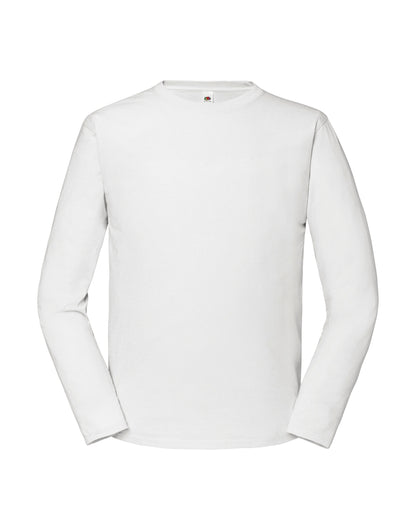 Fruit of the Loom Mens Iconic 195 Premium LS T 61360 - - Customisable T-Shirts