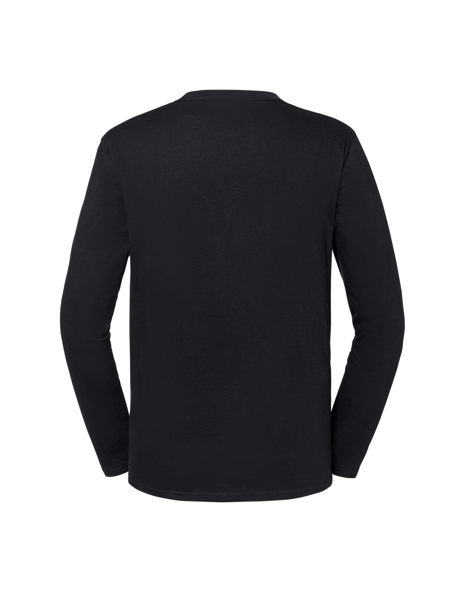 Fruit of the Loom Mens Iconic 195 Premium LS T 61360 - Black - Customisable T-Shirts