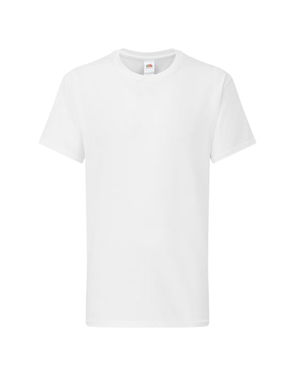 Fruit of the Loom Kids Iconic 195 T 61363 - White - Customisable T-Shirts